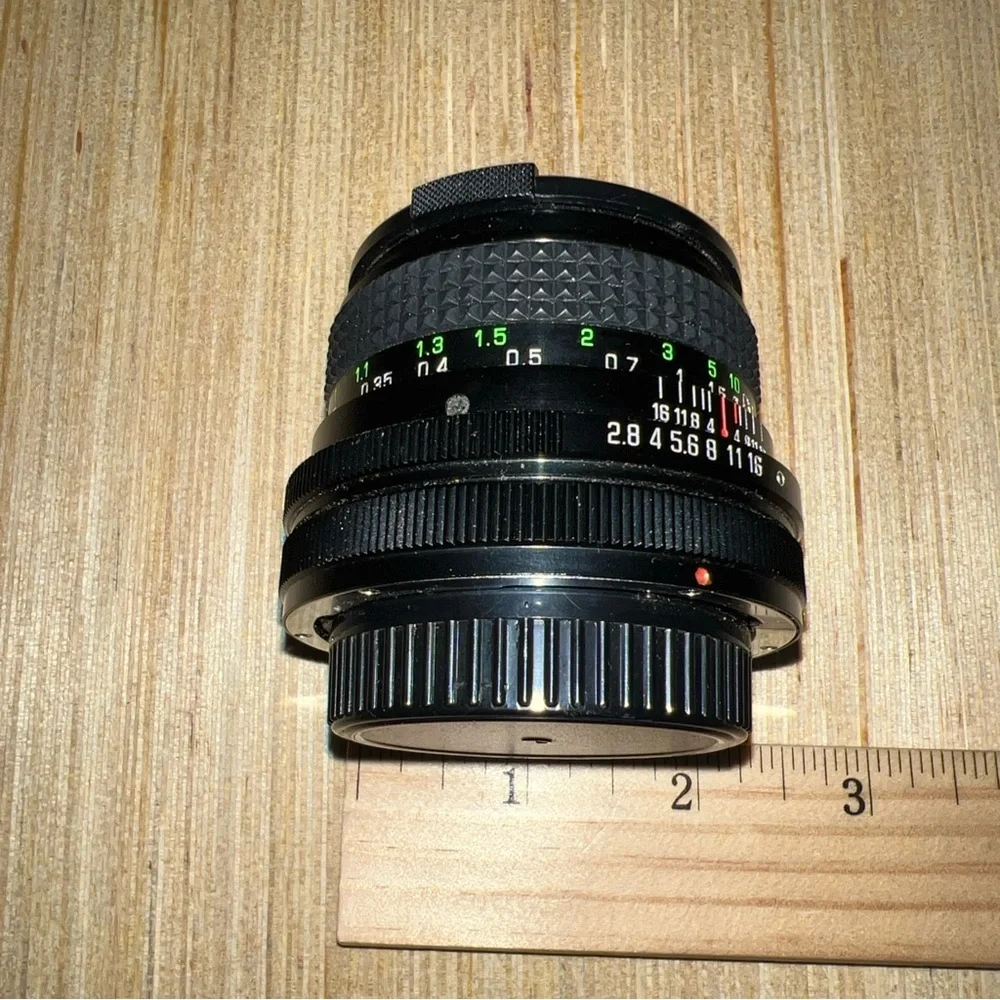 Gemini MC Auto 1:2.8 f=28mm Lens Minolta Mount Made in Japan Pre-owned Good!!